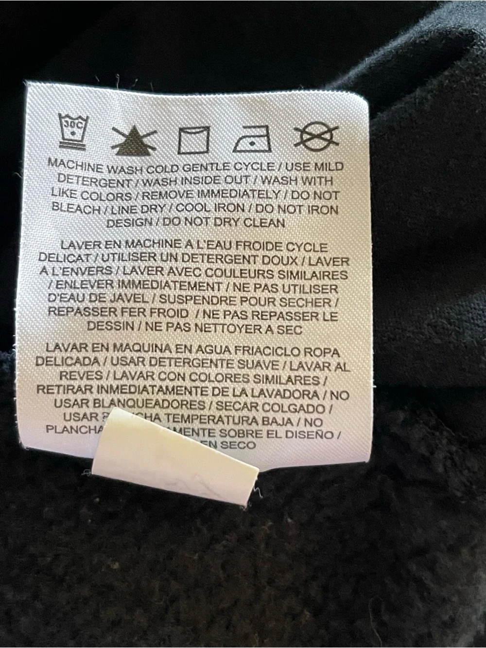 Nike Women’s Funnel Neck Hoodie Black Size Small